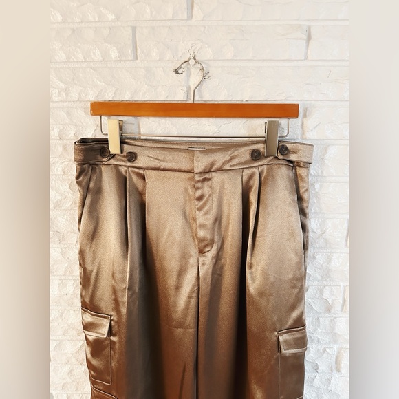 A New Day Cargo Satin Pants - Picture 4 of 6